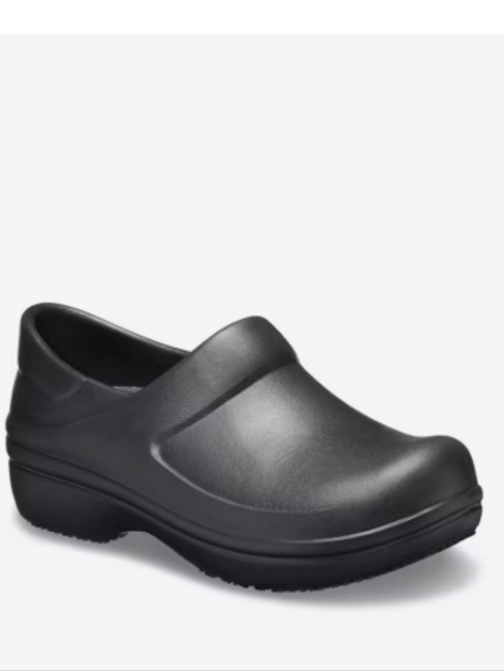 Crocs Neria Pro Work Clog Women's Shoe Size 8 Black
